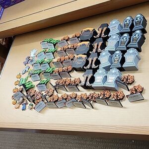 Halloween miniature wooden decorations 60+ items